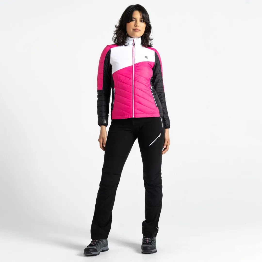 Damen Dare2b SURMISE leichte Jacke rosa/weiß 34