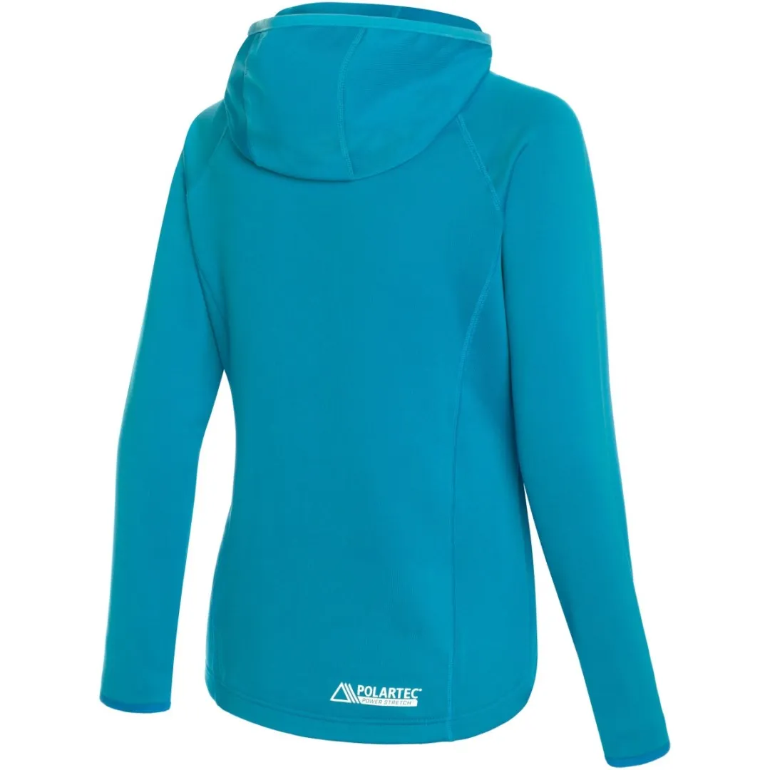 Damen Kapuzenpullover Viking Jukon Hoodie türkis XL
