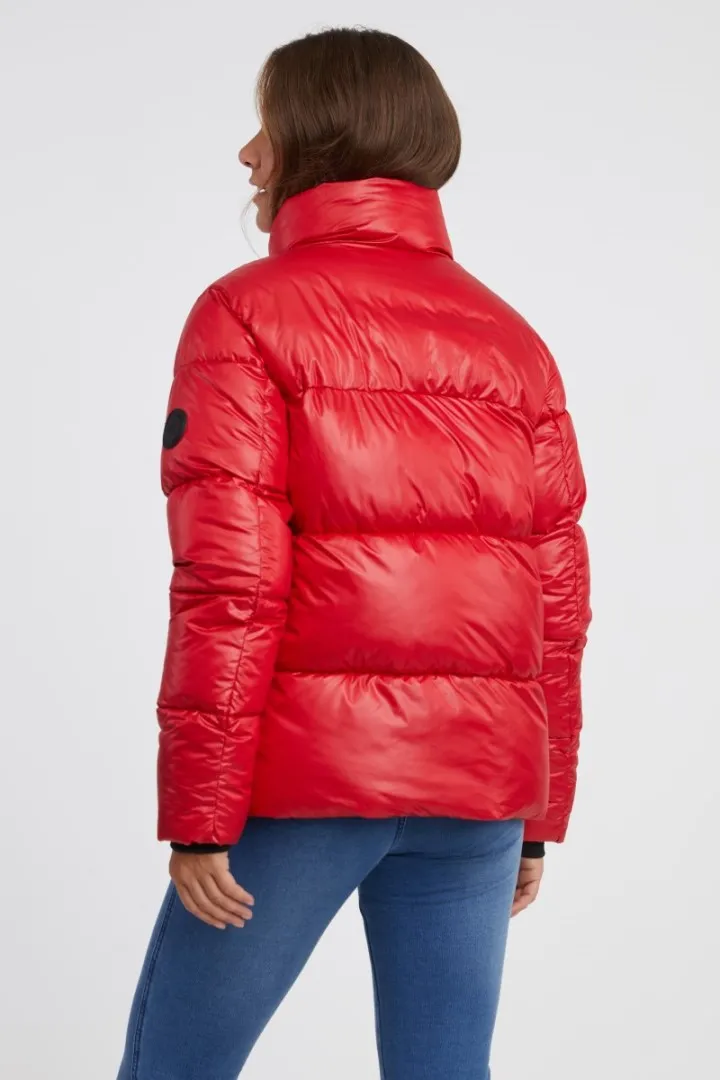 Damen-Oversize-Jacke JAMIE SAM 73 rot M