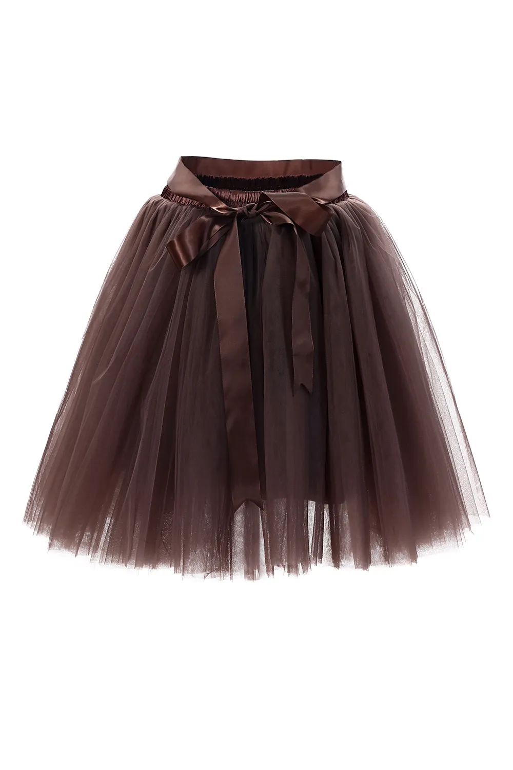 Damen Prinzessin Falten Rock Vintage Kleid Spitzen Rock Midirock Ballettrock Tüllrock Unterrock Knielang Unterrock