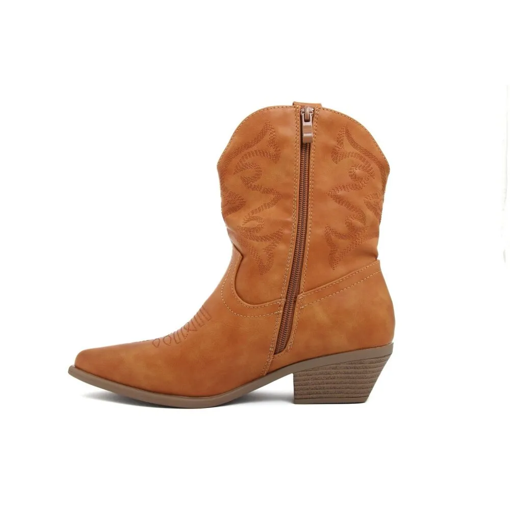 Fashion Attitude - FAM-A803-TAN - Stiefeletten - Damen
