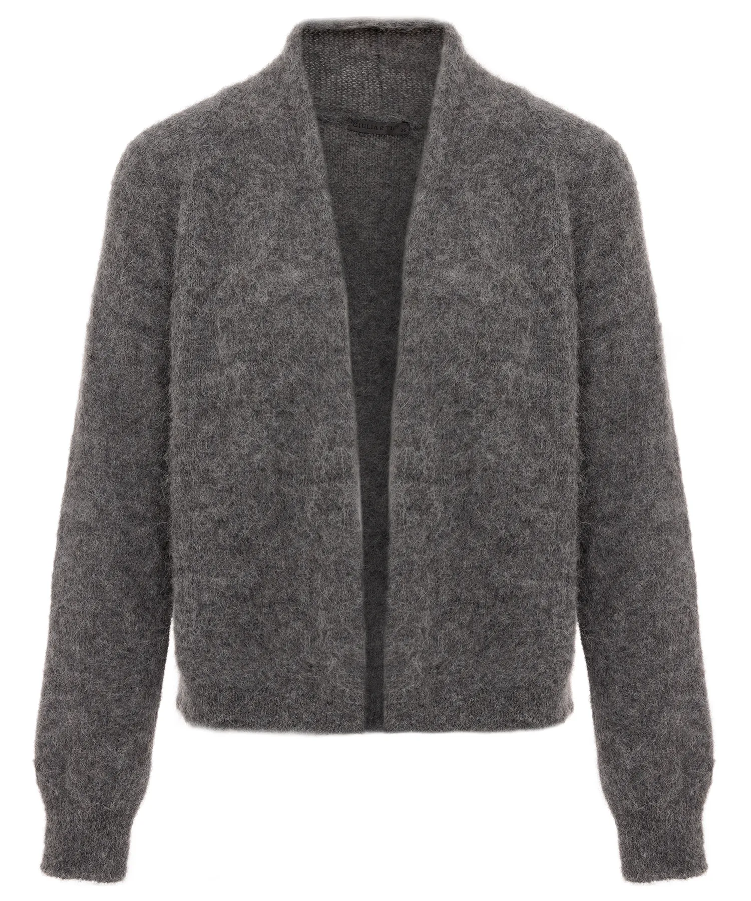 Giulia e Tu swagger Strickjacke kurz Alpaka Mischung