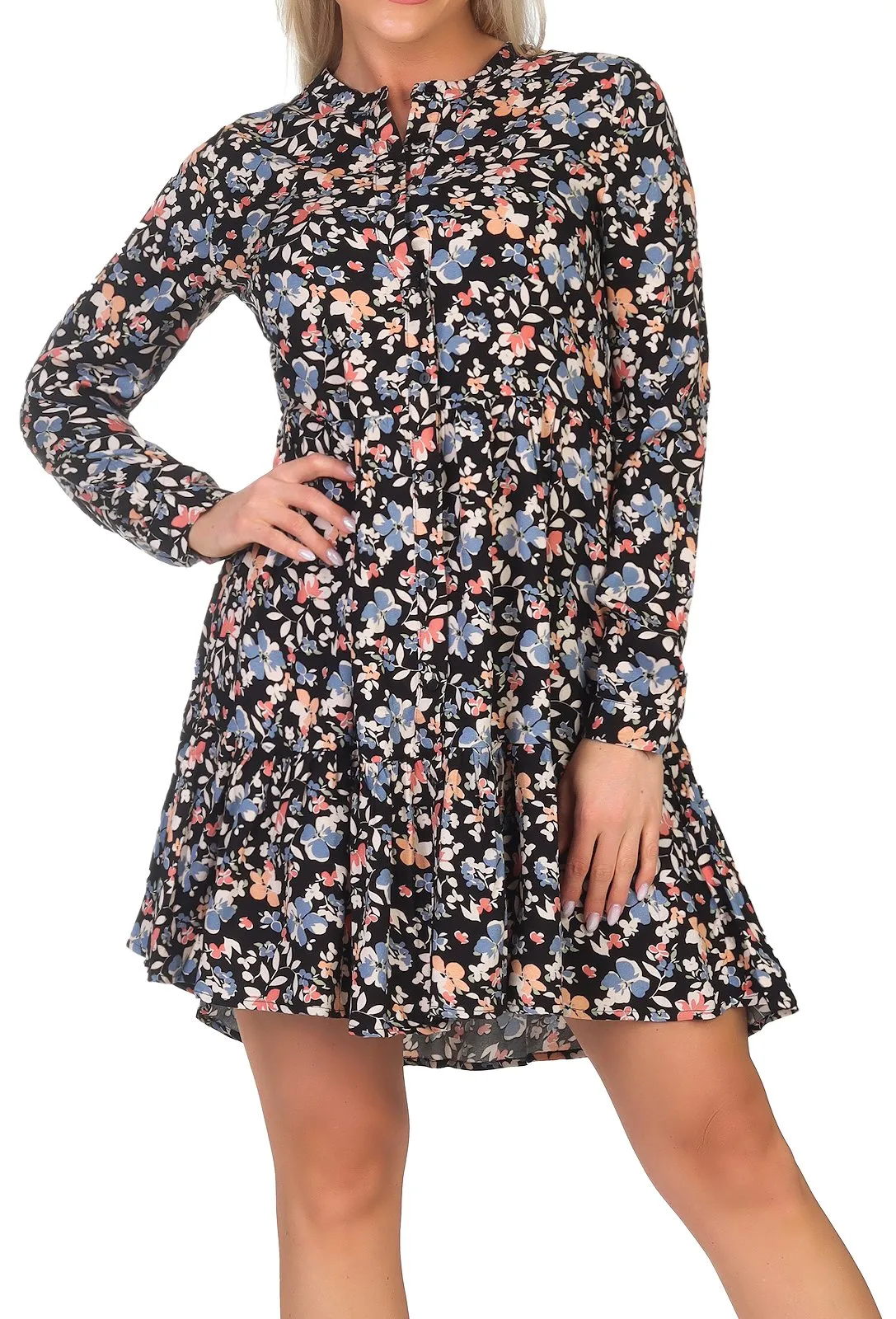 Hailys Damen Viskose Kleid La44ura