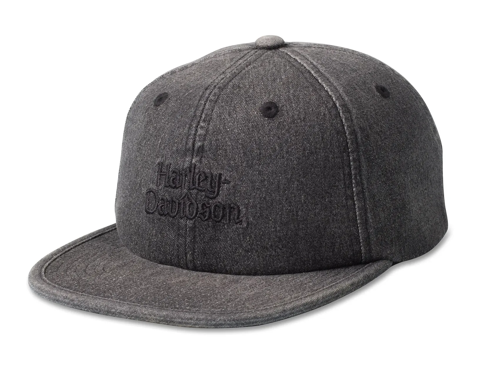 Harley-Davidson Baseball Cap Staple Denim Low Profile Denim schwarz