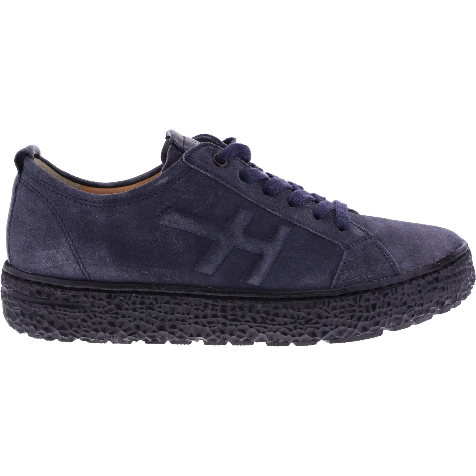 Hartjes / Modell: Phil / Asche-Dunkelblau Leder / Weite: H / 1621423-7347 / Damen Sneakers