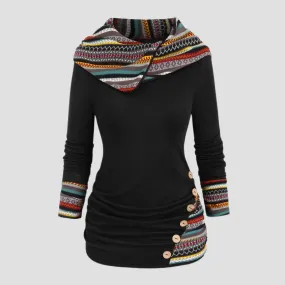 Heidi-Mode | Damen Slim Fit Hoodie Komfortabel