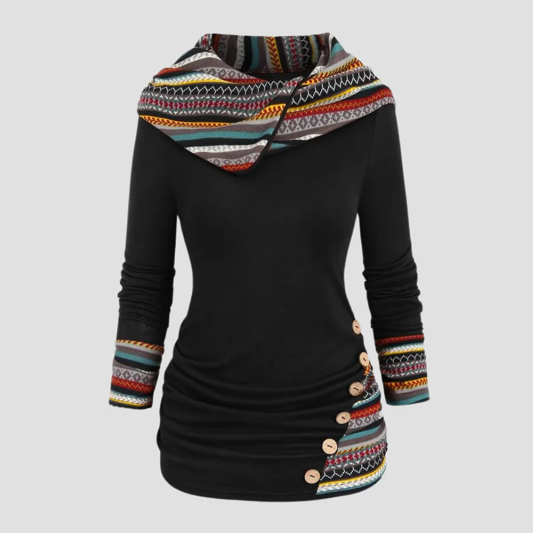 Heidi-Mode | Damen Slim Fit Hoodie Komfortabel