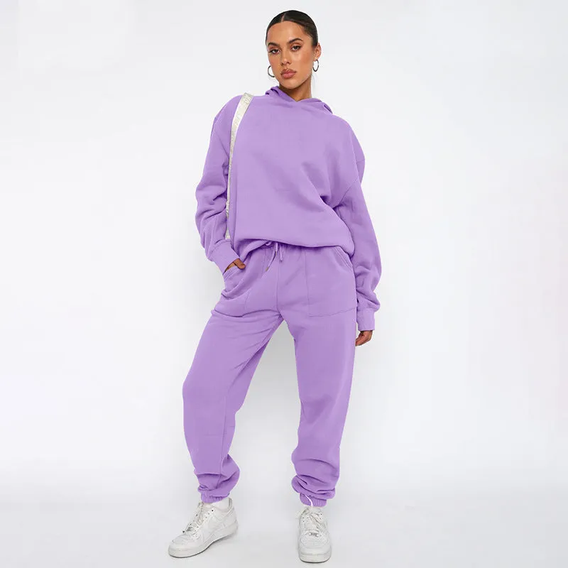 Heidi-Mode | Übergroße Hoodie- und Jogginganzug-Set