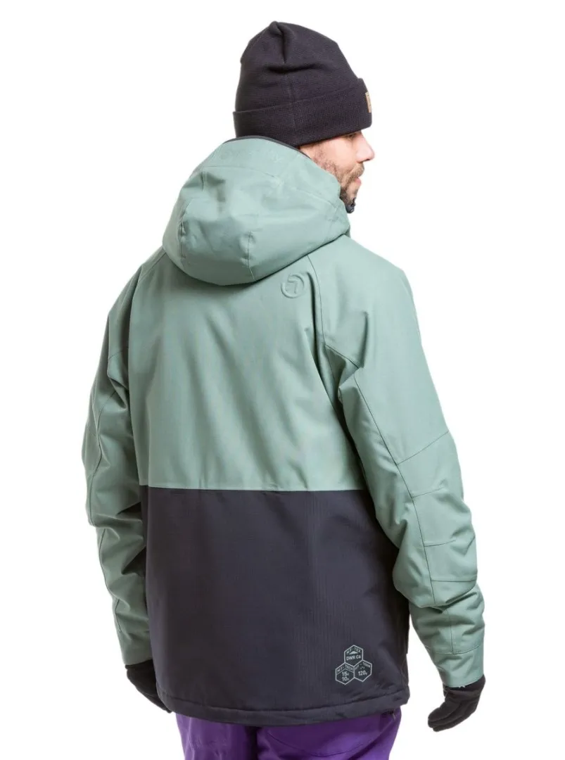 Herren SNB & SKI Jacke Meatfly Vertigo schwarz/grün