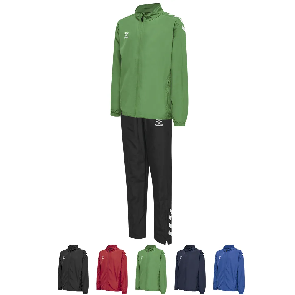 hummel Handball 14er Set CORE XK Micro Zip Jacket + Pant Kinder inkl. Ball und Druck