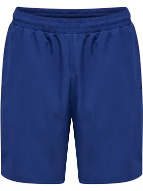 hummel hmlMOVE GRID WOVEN SHORTS Funktionsshorts Herren SODALITE BLUE im Online Shop von kaufen