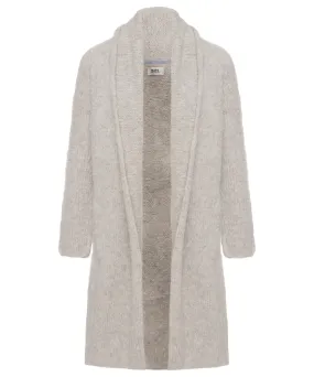 Inti Alpakawolle lange Strickjacke Abrazo