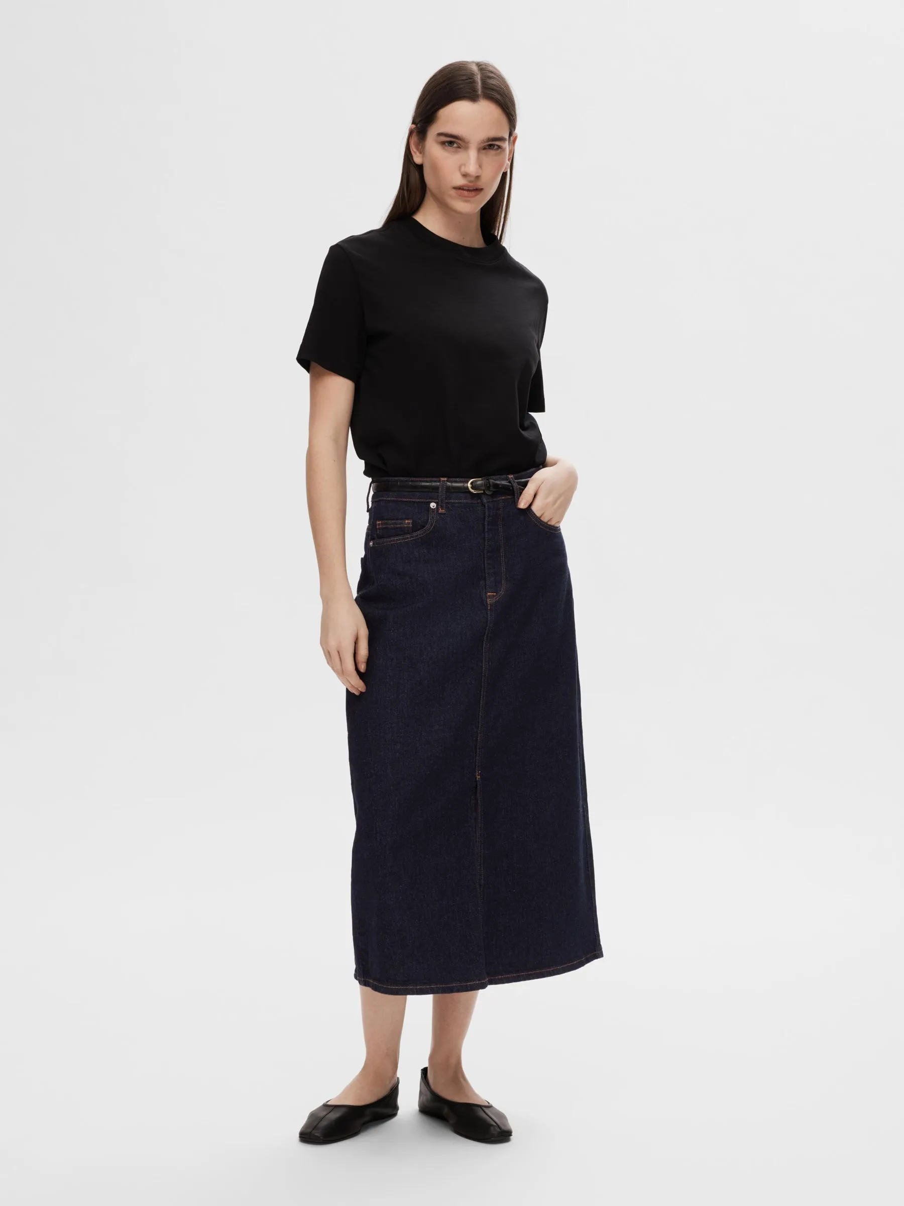 JEANS MIDIROCK