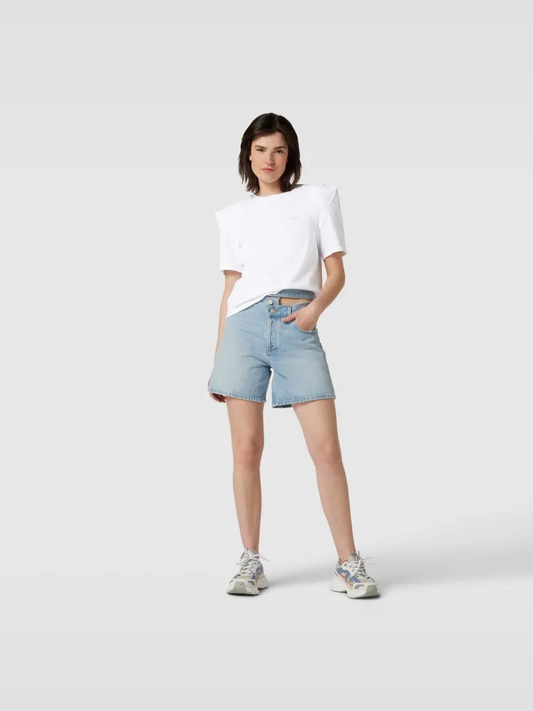 Kochè T-Shirt mit Schulterpolstern (weiss) online kaufen
