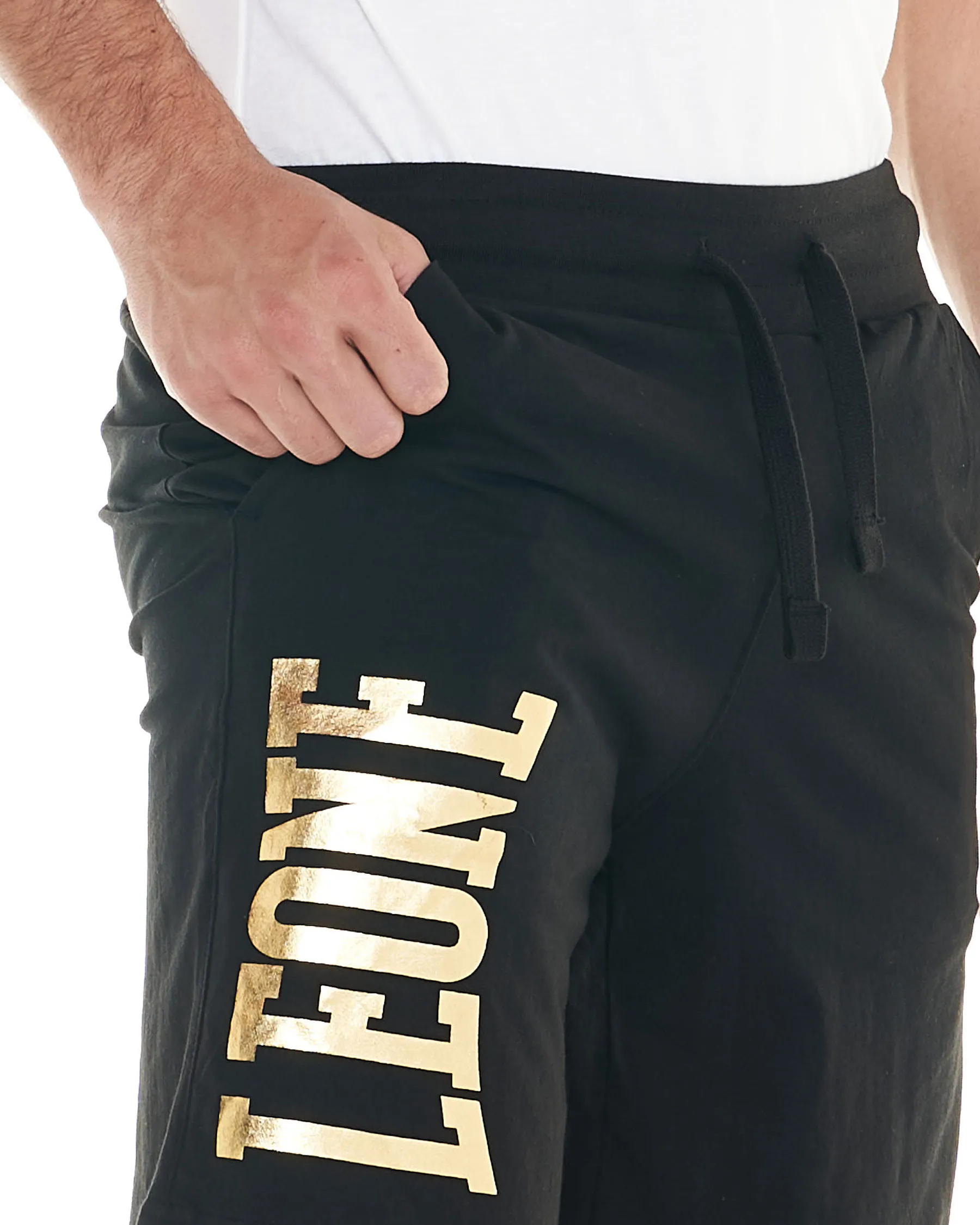 Leone jersey shorts Gold