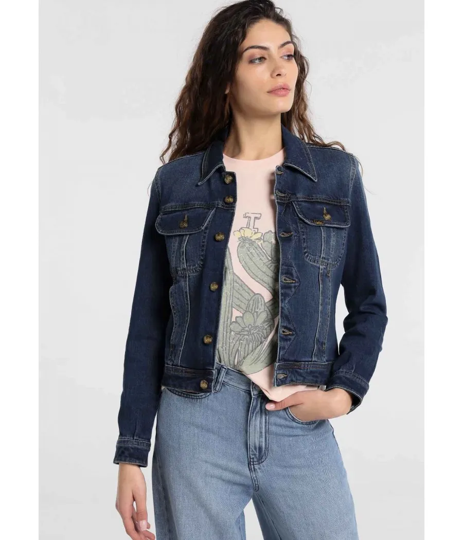 LOIS JEANS - Jacke Denim Dark Blue