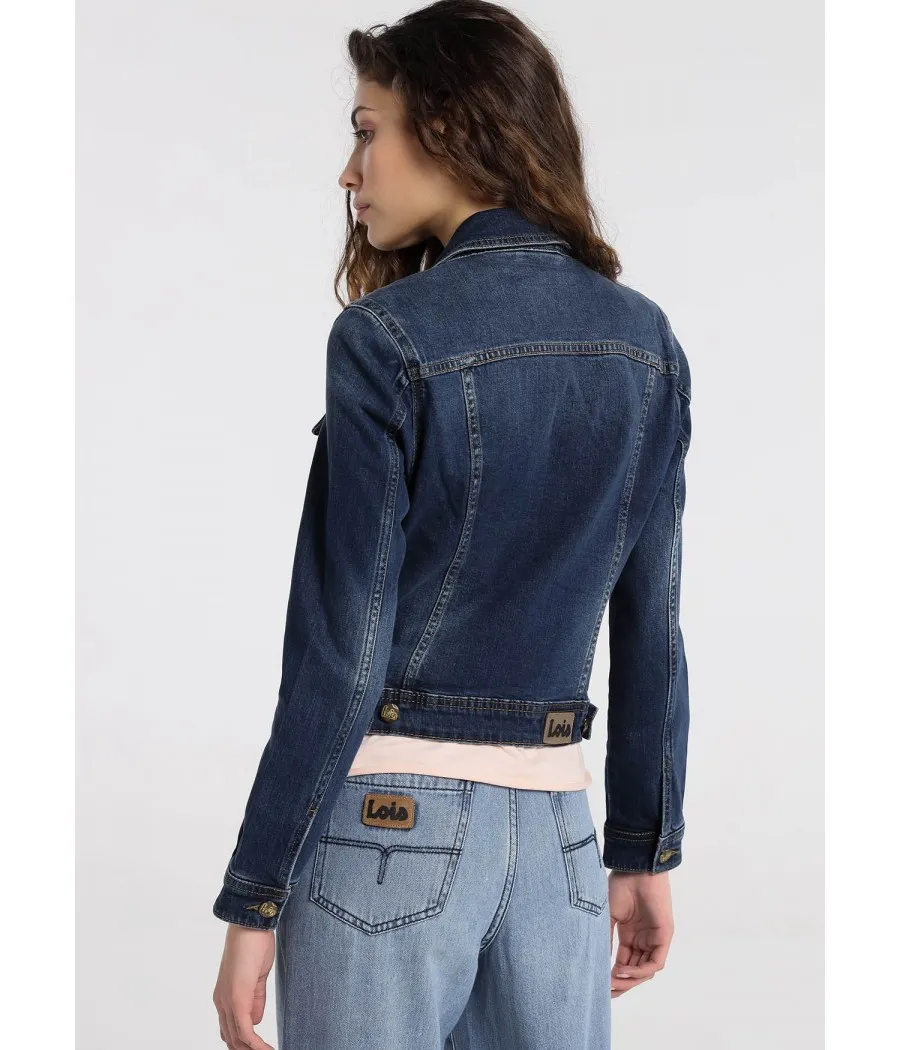 LOIS JEANS - Jacke Denim Dark Blue