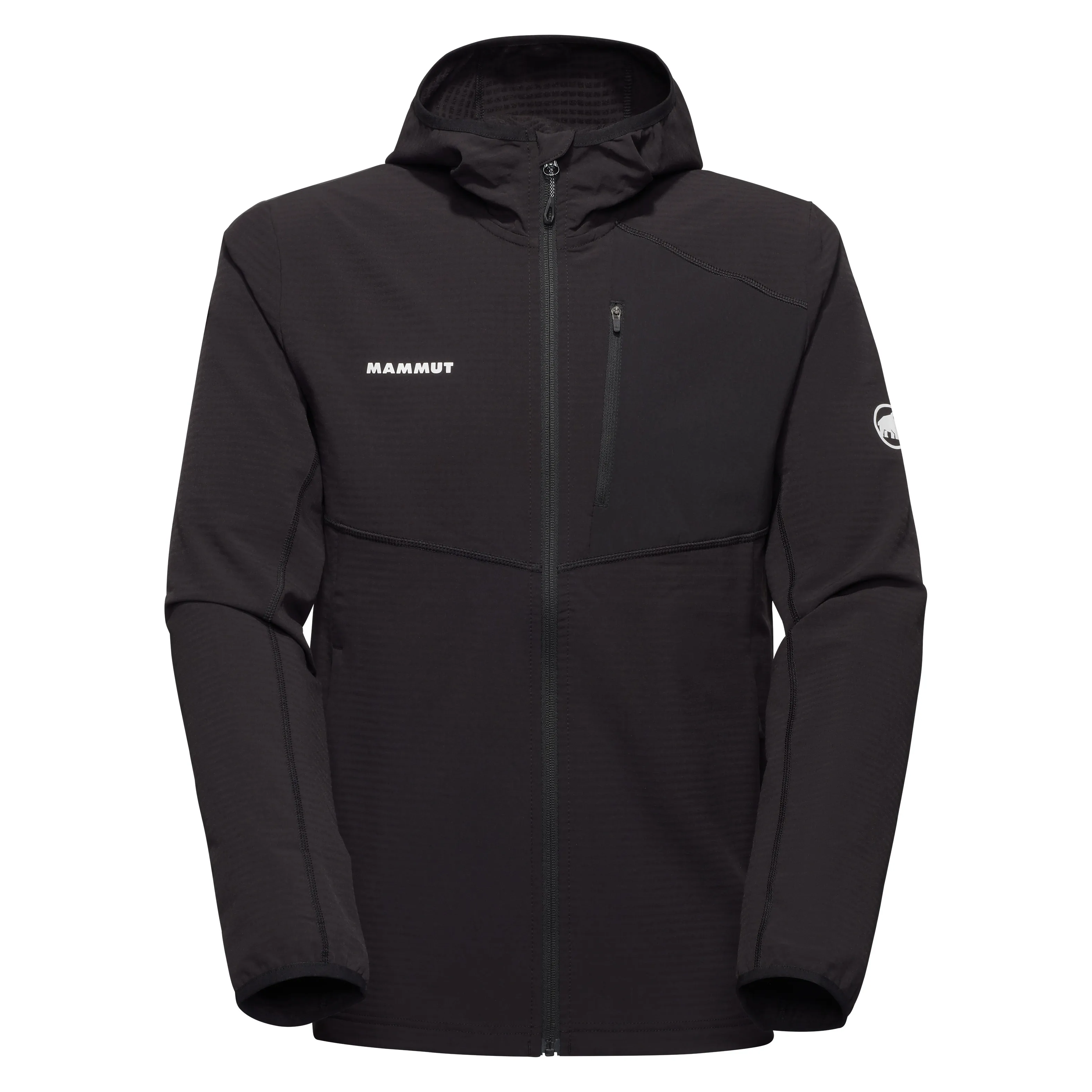 Mammut Madris Light ML Hooded Jacket Herren Fleecejacke black hier im Fleecejacken Online-Shop günstig kaufen