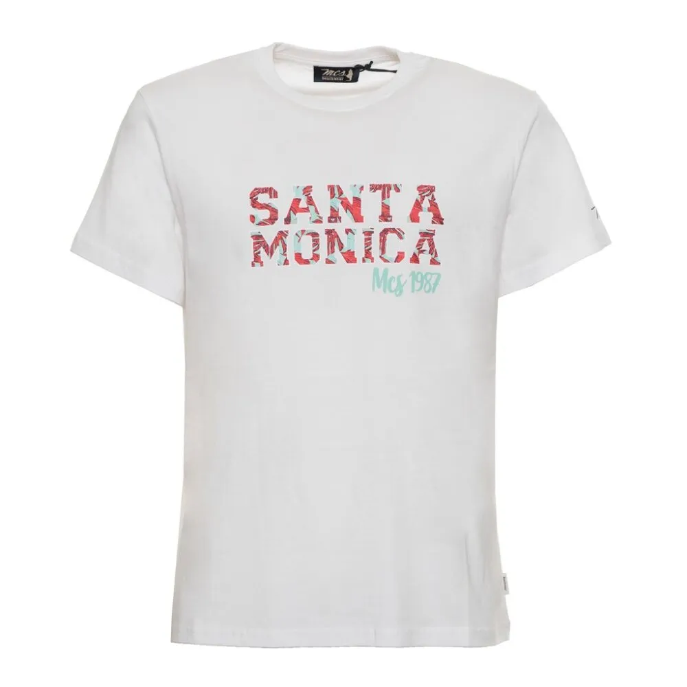 MCS - 10BTS005-L2301-WHITE-GL - T-Shirt - Herren