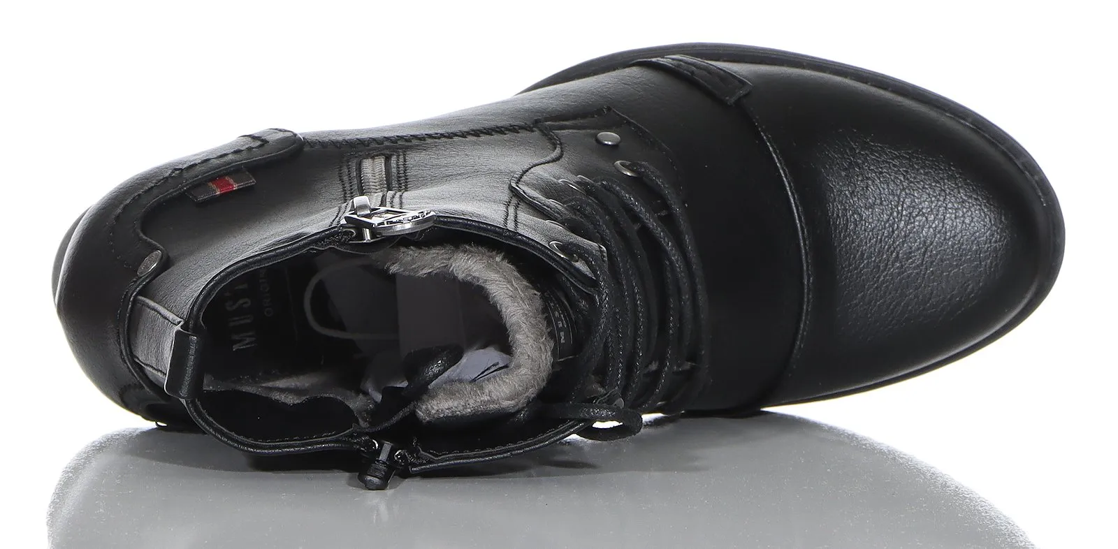 Mustang Shoes Damen Schuhe Schnür-Stiefeletten 1197-512