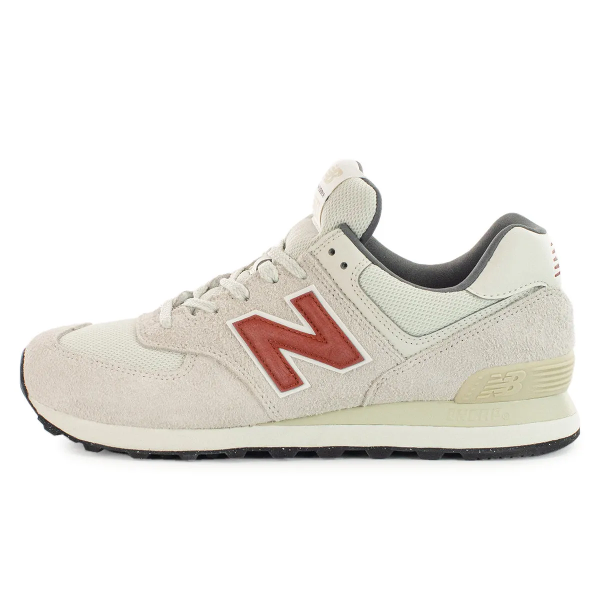 New Balance U574SOR U574SOR - hellgrau-rot-weiss-dunkelgrau