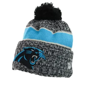 New Era Carolina Panthers NFL Sideline Sportknit OTC Beanie Winter Mütze 60407578 - türkis-grau