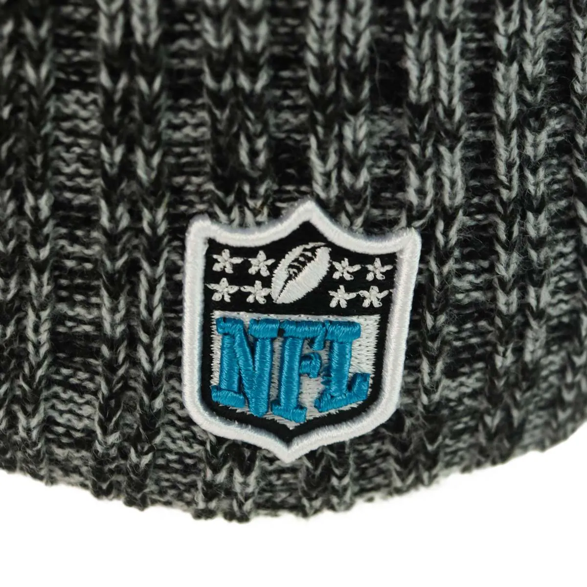 New Era Carolina Panthers NFL Sideline Sportknit OTC Beanie Winter Mütze 60407578 - türkis-grau