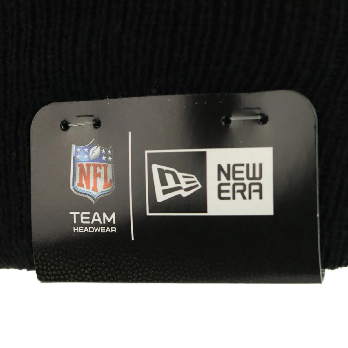 New Era Las Vegas Raiders NFL Essential Cuff Winter Mütze 12122722 - schwarz-weiss