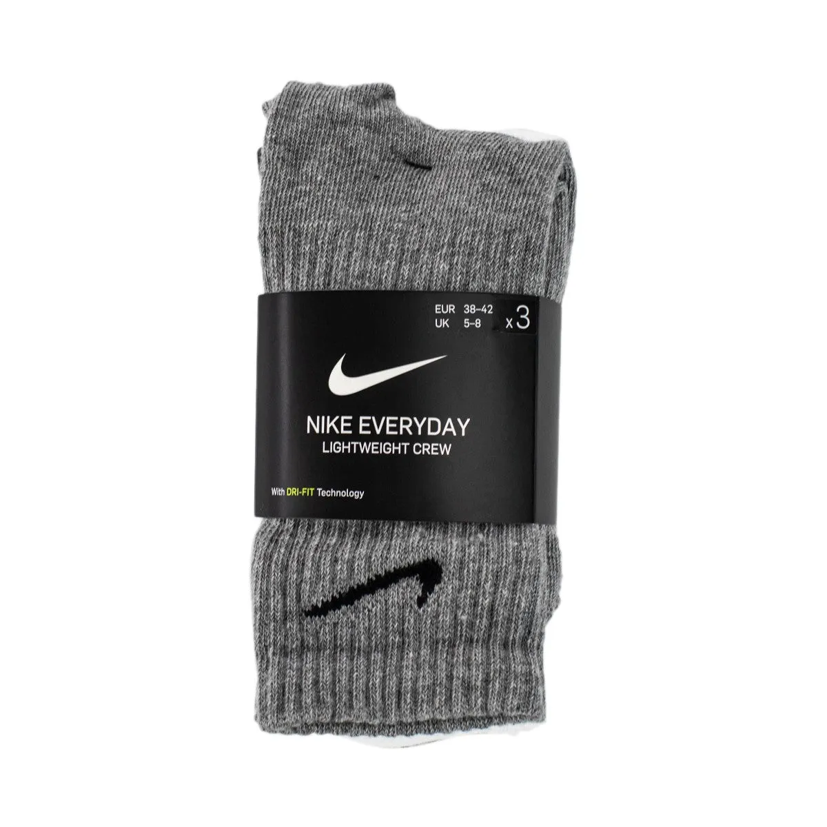 Nike Nike Everyday Crew Socken 3 Paar SX7676-964 - schwarz-grau-weiss