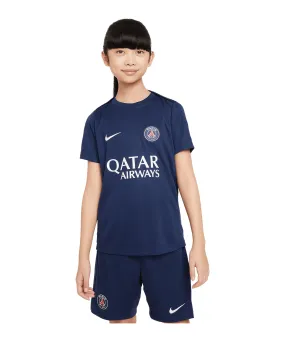 Nike Paris St. Germain Academy Trainingshirt Kids Blau F411