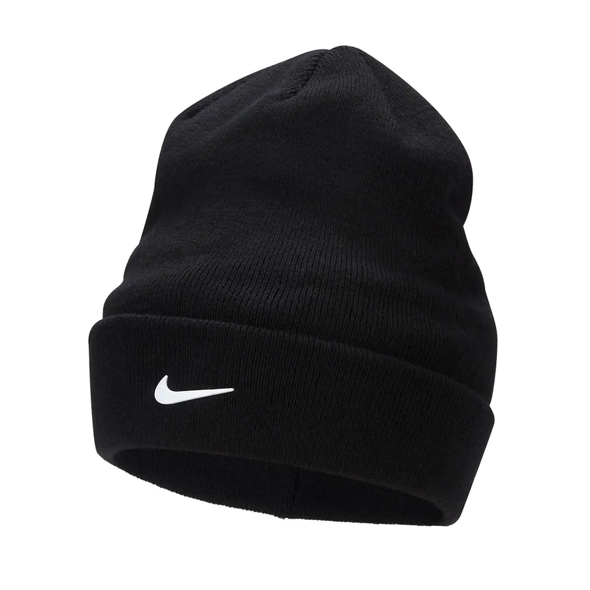 Nike Youth Peak Swoosh Beanie Winter Mütze FB6492-010 - schwarz