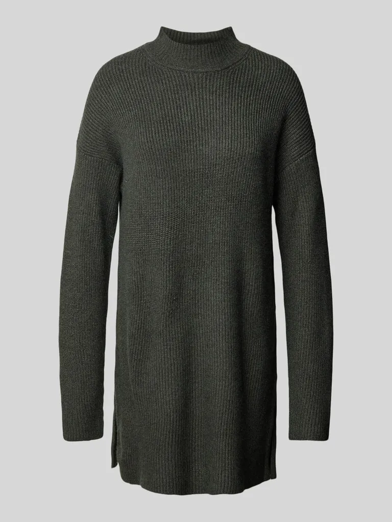 Only Mini-Strickkleid mit Turtleneck Modell 'KATIA' (anthrazit melange) online kaufen