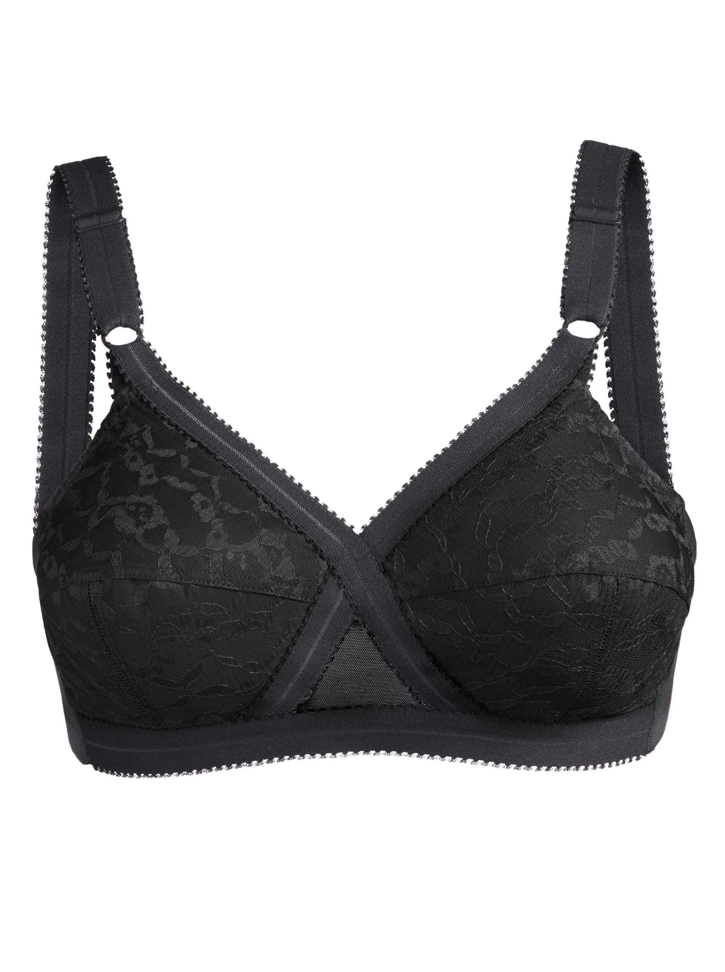 Playtex BH ohne Bügel in schwarz