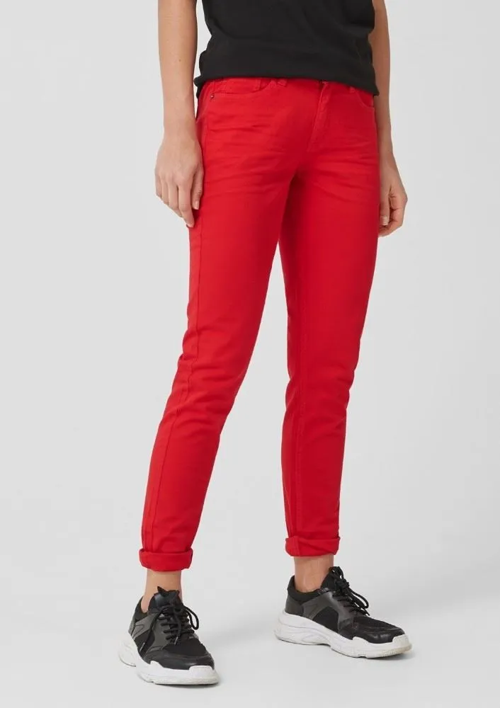 QS designed by Superskinny Jeans rot 2002876