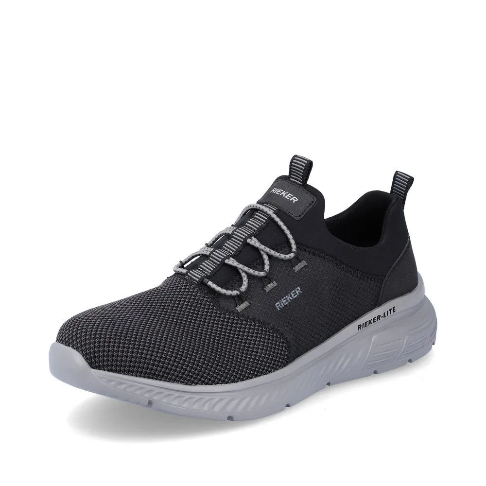 Rieker Antistress Herren Sneaker Slipper grau S13 B6450-00