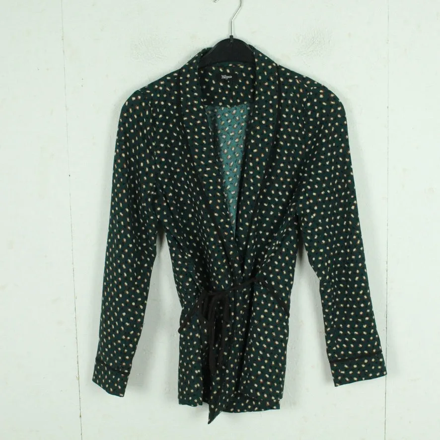 Second Hand MAGASIN Jacke Gr. S grün mehrfarbig gemustert (*)