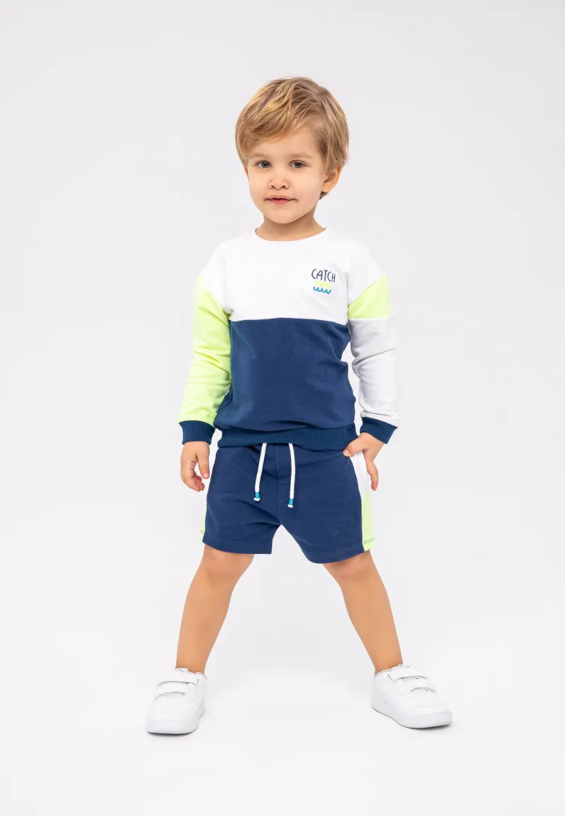 Set aus Jeanshemd + Chino-Shorts für Babys (FANGEN 5) MINOTI