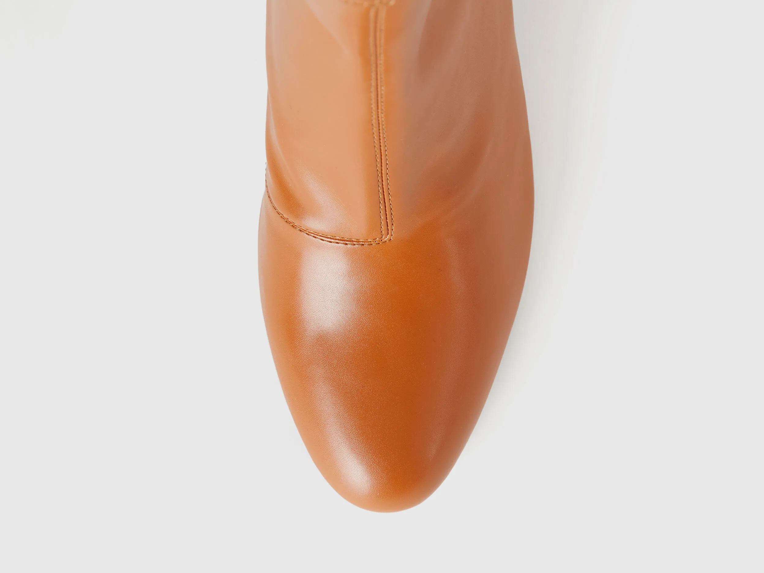 Stretch-Stiefeletten mit Absatz