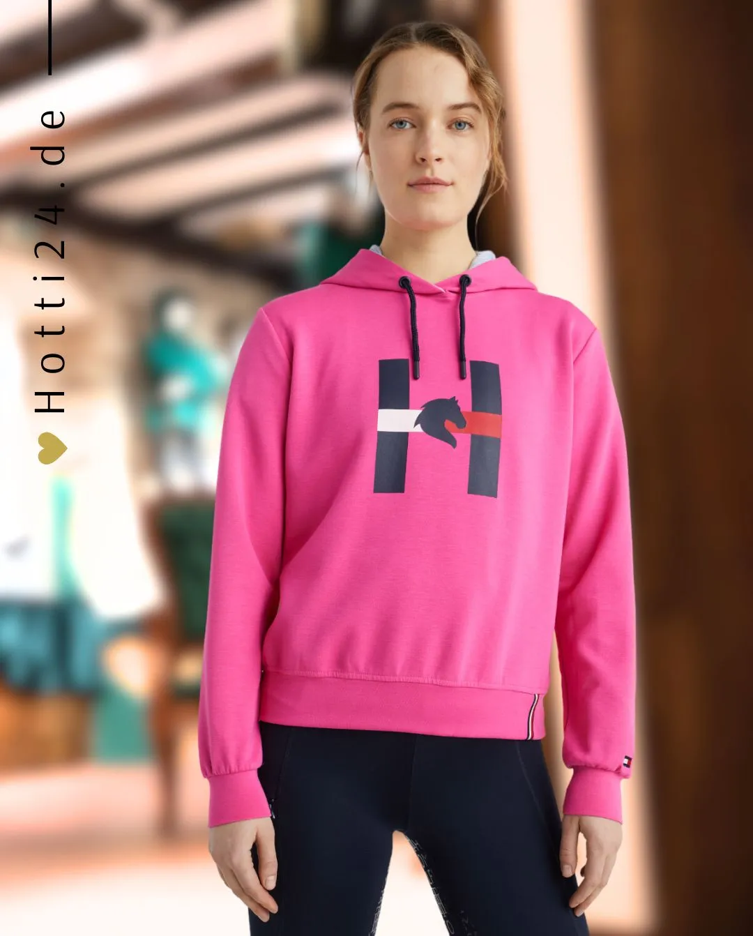 TOMMY HILFIGER »Hoodie Sport Magenta